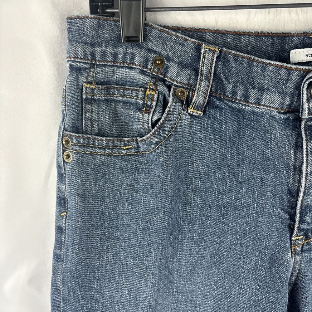 Liz & Co Women's Jeans Size 10 Stretch Blue 32" Waist - Picture 3 of 15
